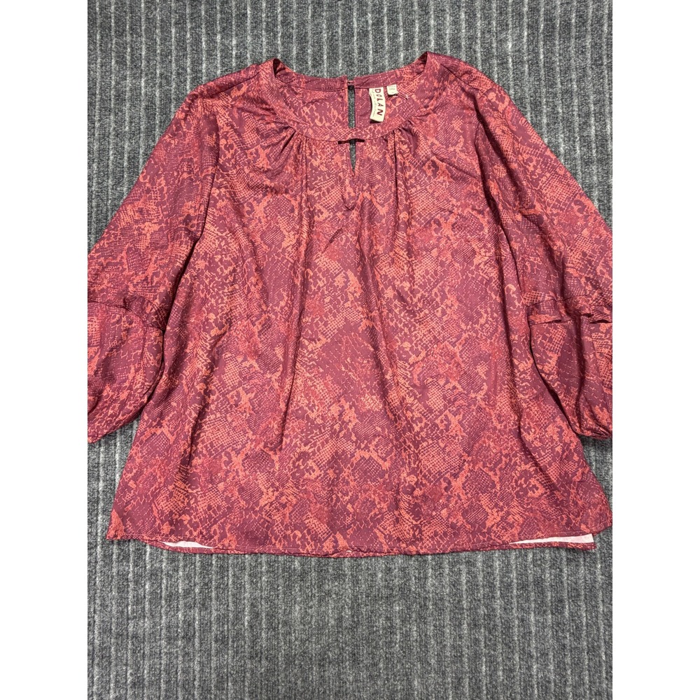 Dolan Left Coast Collection Blouse Womens 2X Bohemian Business Casual Career
